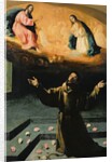 St. Francis of Assisi, or The Miracle of the Roses, 1630 by Francisco de Zurbaran