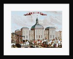 The Stock Exchange, Amsterdam, 1743 by Francois van Bleyswyck
