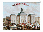 The Stock Exchange, Amsterdam, 1743 by Francois van Bleyswyck
