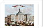 The Stock Exchange, Amsterdam, 1743 by Francois van Bleyswyck