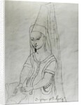 Charlotte de Savoie wife of Louis XI from the'Recueil d'Arras' by Flemish School