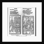 Pathelin and the Draper and Pathelin before the Judge by French School