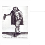 Moliere as Sganarelle in 'L'Ecole des Maris' by Simonin