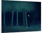 A Park at Night, c.1892-95 by Jozsef Rippl-Ronai