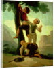 Boys Climbing a Tree, cartoon for a tapestry, 1790-92 by Francisco Jose de Goya y Lucientes