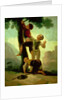 Boys Climbing a Tree, cartoon for a tapestry, 1790-92 by Francisco Jose de Goya y Lucientes