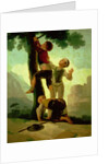 Boys Climbing a Tree, cartoon for a tapestry, 1790-92 by Francisco Jose de Goya y Lucientes