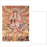 Buddhist banner depicting Dizang and the Six Roads to Rebirth, from Dunhuang by Chinese School