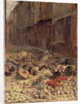 Barricade in the Rue de la Mortellerie, June 1848 1849 by Jean-Louis Ernest Meissonier