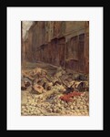 Barricade in the Rue de la Mortellerie, June 1848 1849 by Jean-Louis Ernest Meissonier