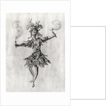 Costume design for the ballet 'Medusa' by Nicolas Boquet