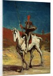 Don Quixote, c.1865-1870 by Honore Daumier