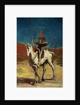 Don Quixote, c.1865-1870 by Honore Daumier