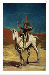 Don Quixote, c.1865-1870 by Honore Daumier