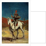 Don Quixote, c.1865-1870 by Honore Daumier