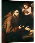 Vision of St. Francis of Assisi by Jusepe de Ribera