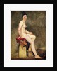 Seated Nude, Mademoiselle Rose by Ferdinand Victor Eugene Delacroix
