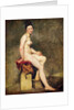 Seated Nude, Mademoiselle Rose by Ferdinand Victor Eugene Delacroix