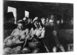 The Third Class Carriage, c.1862-64 by Honore Daumier