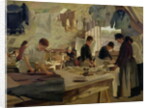 Ironing Workshop in Trouville, 1888 by Louis Joseph Anthonissen