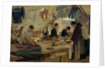 Ironing Workshop in Trouville, 1888 by Louis Joseph Anthonissen