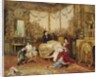 Victorien Sardou and his Family in their Drawing Room at Marly-le-Roi, c.1875 by Auguste de la Brely