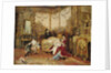 Victorien Sardou and his Family in their Drawing Room at Marly-le-Roi, c.1875 by Auguste de la Brely
