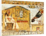 Queen Nefertari playing Senet by Egyptian 19th Dynasty