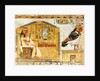 Queen Nefertari playing Senet by Egyptian 19th Dynasty