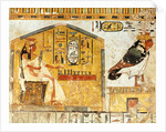 Queen Nefertari playing Senet by Egyptian 19th Dynasty