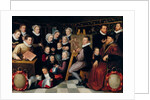 The Artist Painting, Surrounded by his Family, 1584 by Otto van Veen
