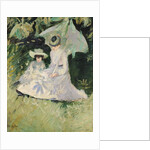 Madame Helleu and her Daughter at the Chateau of Boudran by Paul Cesar Helleu