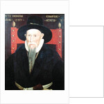 Portrait of Theodore de Beze by French School