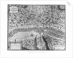 Lutetia or the first plan of Paris, taken from Caesar, Strabo, Emperor Julian and Ammianus Marcellinus by French School