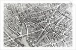 Plan of Paris, known as the 'Plan de Turgot' by Louis Bretez
