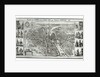 Bird's Eye Plan of Paris, 1615 by Matthaus the Elder Merian