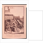 Distribution of Bread at the Louvre during the Food Shortage, 1709 by French School