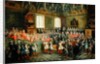 Bed of Justice Held in the Parliament at the Majority of Louis XV, 22nd February 1723 by Nicolas Lancret