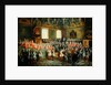 Bed of Justice Held in the Parliament at the Majority of Louis XV, 22nd February 1723 by Nicolas Lancret