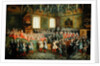 Bed of Justice Held in the Parliament at the Majority of Louis XV, 22nd February 1723 by Nicolas Lancret