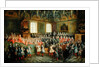 Bed of Justice Held in the Parliament at the Majority of Louis XV, 22nd February 1723 by Nicolas Lancret