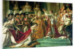 The consecration of the Emperor Napoleon I and Coronation of the Empress Josephine, 1806 by Jacques Louis David