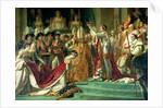 The consecration of the Emperor Napoleon I and Coronation of the Empress Josephine, 1806 by Jacques Louis David