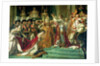 The consecration of the Emperor Napoleon I and Coronation of the Empress Josephine, 1806 by Jacques Louis David