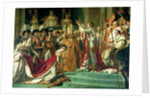 The consecration of the Emperor Napoleon I and Coronation of the Empress Josephine, 1806 by Jacques Louis David