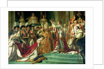 The consecration of the Emperor Napoleon I and Coronation of the Empress Josephine, 1806 by Jacques Louis David