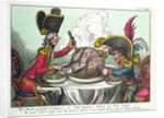 The Plum Pudding in Danger, 1805 by James Gillray