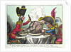 The Plum Pudding in Danger, 1805 by James Gillray