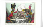 The Plum Pudding in Danger, 1805 by James Gillray