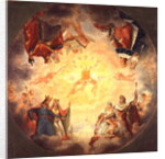 Glory of St. Genevieve, study for the cupola of the Pantheon, c.1812 by Baron Antoine Jean Gros